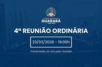 Pauta da 4ª Reunião Ordinária de 23/03/2026