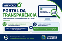 Portal da Transparência da Câmara passa por atualização de endereço